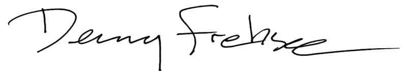 Denny Frehsee signature