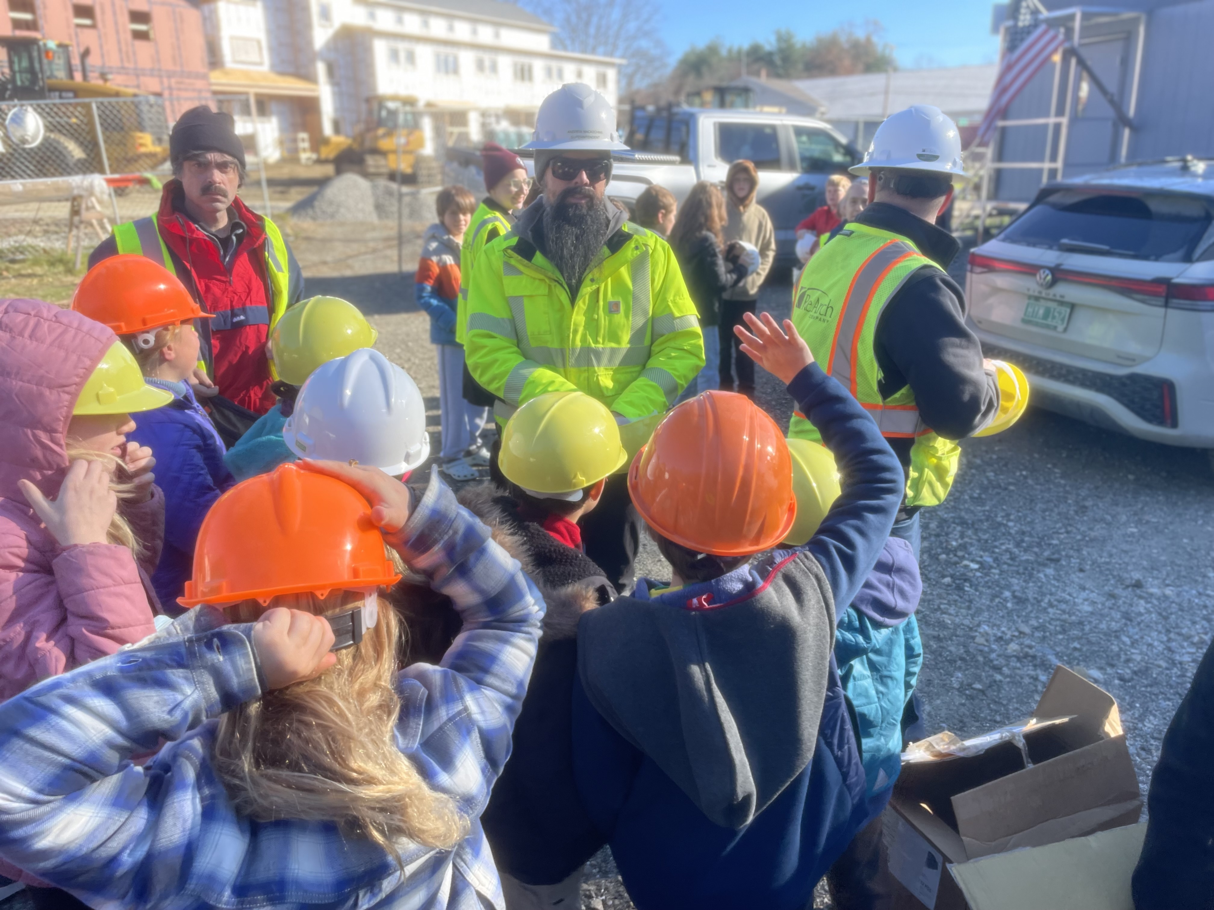 Alice Holway Drive: Halfway There and Students Visit